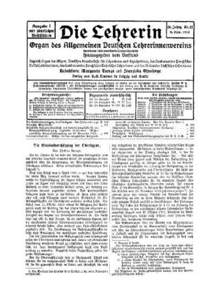 Die Studienberechtigung der Oberlyzeen