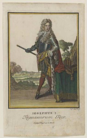 Bildnis des Iosephus I. Romanorum Rex