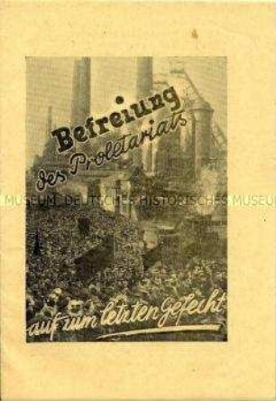 Sozialdemagogische Propagandaschrift der NSDAP zu den Reichstagswahlen 1932 ?