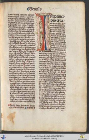 Liber Genesis qui dicitur hebraice bresith