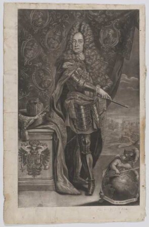 Bildnis des Karl VI., Kaiser des Römisch-Deutschen Reiches
