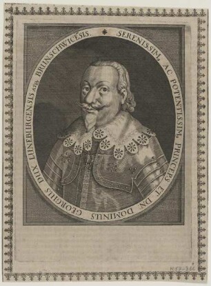 Bildnis des Georgius, Dux Luneburg