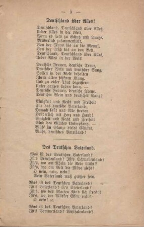 Des Deutschen Vaterland.