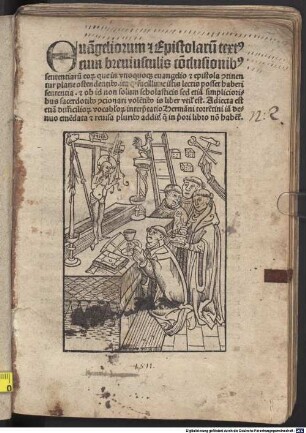 Evangeliorum et epistolarum textus : cum breviusculis conclusionibus ...