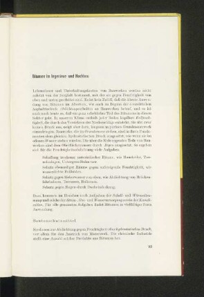 Bitumen im Ingenieur- und Hochbau
