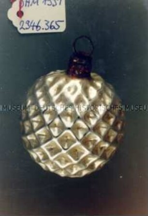 Christbaumschmuck Kugel (2 Stück)