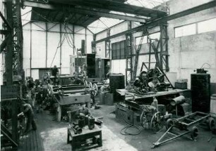 Bürogebäude Lagerplätze Geräte, Deutschland, 1937