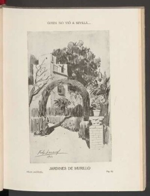 Jardines de Murillo - [Dibujo]