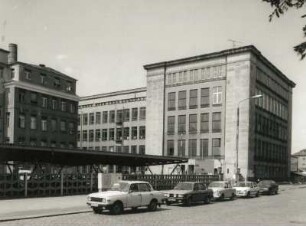 Dresden-Südvorstadt, Zwickauer Straße 46. Fabrikgebäude (um 1930). Hauptgebäude