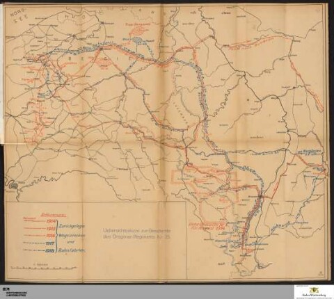 Uebersichtsskizze zur Geschichte des Dragoner-Regiments Nr. 25