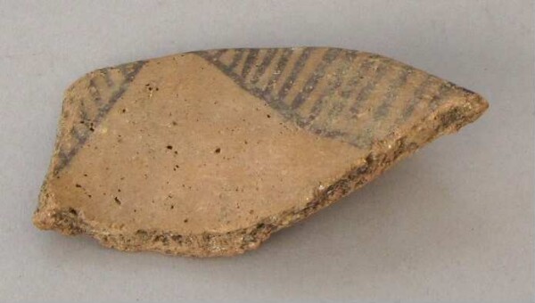 Fragment of a clay vessel