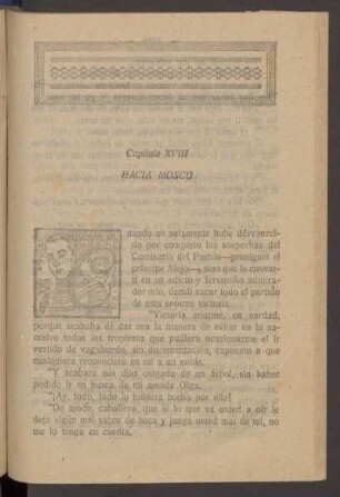 Capítulo XVIII - Hacia Moscú