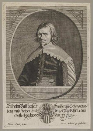 Bildnis des Wilhelm Balthasar Freyherr zu Schwarzenberg