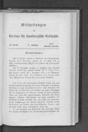 No. 11/12, 1887. November/December.