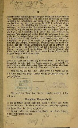 Unsere Nebengottesdienste, ihr Wert und ihre Ordnung