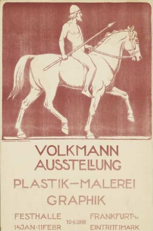 Volkmann Auusstellung. Plastik Malerei Graphik