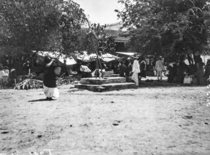 Markttreiben : Blick über den Marktplatz von Tehuantepec