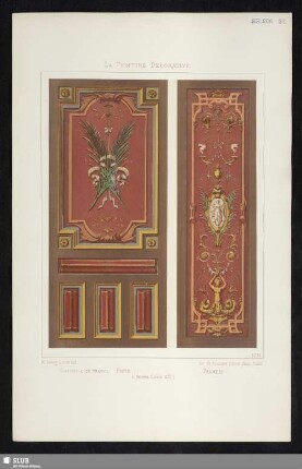 No. 56 Chambre De Travail Porte Panneau ( Genre Louis XIII)