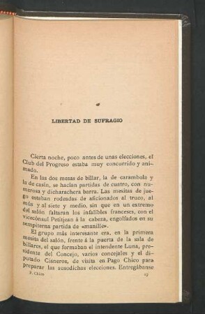 Libertad de sufragio