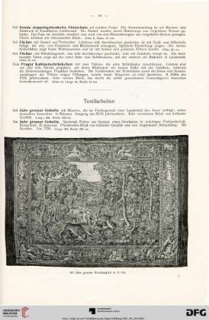 Textilarbeiten (Nr. 765-772a)