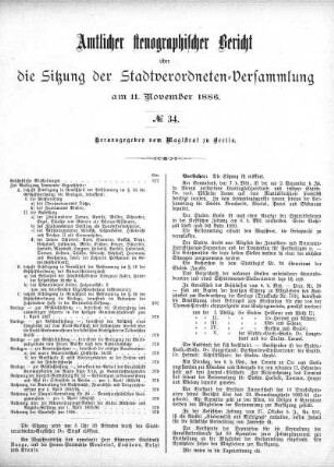 No 34, 11. November 1886