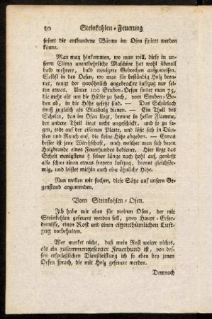 10-17, Vom Steinkohlen-Ofen