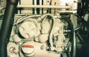 Fotografie: Dieselmotor, Maschinenelement