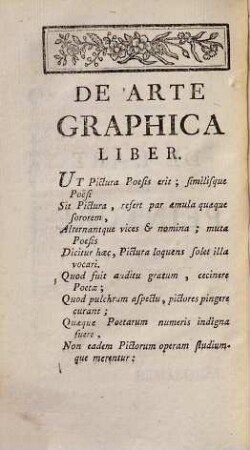 Oeuvres Diverses De M. De Piles De L'Académie Royale De Peinture Et Sculpture, Tome Cinquieme. Contenant Sa traduction de l'Art de Peinture de C.A. Du Fresnoy avec des Remarques & des Corrections