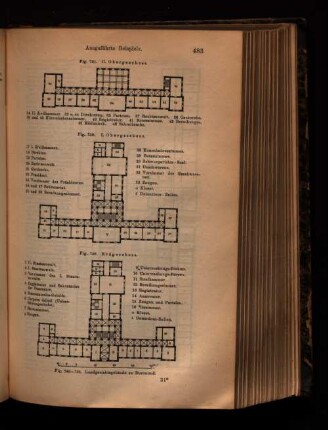 Fig. 749-751. Landgerichtsgebäude zu Dortmund.