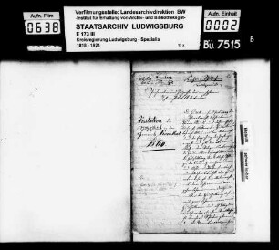 Kirchen- und Schulsachen, Oberamt Leonberg