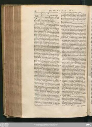 Cap. XIV. Episcopus Romanus reliquorum collega.