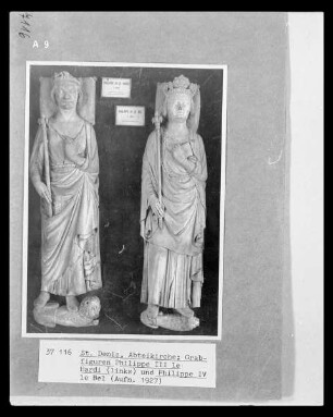 Grabfigur Philippe IV. le Bel