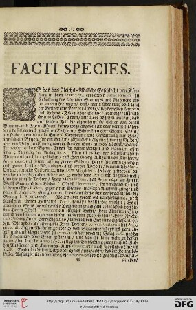 Facti Species