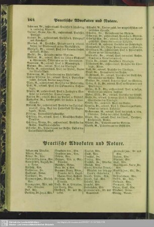 Practische Advokaten und Notare