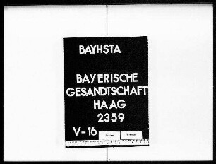 Nachlaß des in Batavia verstorbenen Johann Nikolaus Weickert aus Darmstadt