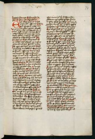 74r-75r, Ego elegi vos ... Ioh. 15 [16]