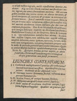 Leunches Contentorum