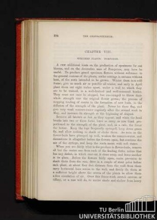 Chapter VIII. Specimen plants. Pompones.