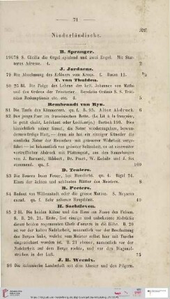 Niederländische (Nr. 78 - 98)