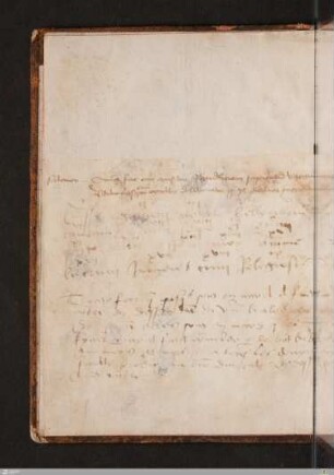 [Handschriftliches Fragment]