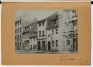 Parochialstraße, Berlin-Mitte: Ansicht (aus: Skizzen- und Fotoalbum 29)