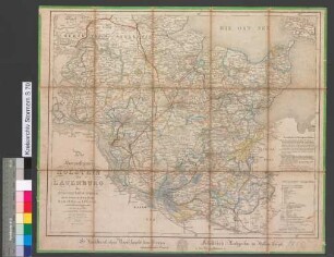 General-Karte von den Herzogthümern Schleswig, Holstein und Lauenburg, den Fürstenthümern Lübeck und Ratzeburg , und den Freien und Hansestädten Hamburg und Lübeck