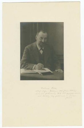 Portrait des Baurates Röse