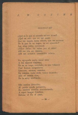 Sehnsucht
