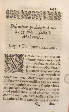 Caput Decimum quartum.