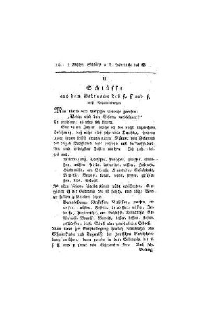 Schlüsse aus dem Gebrauch des s, ss und ß, nebst Nutzanwendungen