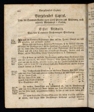 184-203, Vierzehendes Capitel