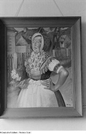 Reproduktion eines Gemäldes von Horst Schlossar