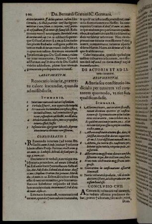 De Actoria Et Ad Litem curatore.
