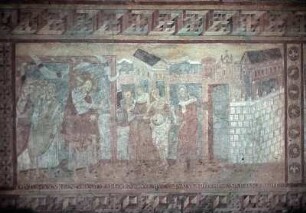 2. Bildfeld von Westen: Die Heilung des Wassersüchtigen